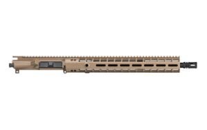 Aero Precision M4E1 Enhanced Complete Upper, 16" 5.56 HBAR Mid-Length Barrel w/ 15" Enhanced M-LOK HG - FDE Cerakote