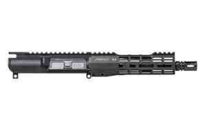 Aero Precision AR15 Complete Upper w/ No Forward Assist, 8" .300 Blackout Barrel, 7" M-LOK S-ONE Handguard - Anodized Black