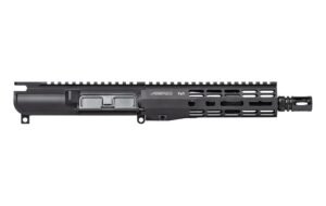 Aero Precision AR15 Complete Upper w/ No Forward Assist, 8" .300 Blackout Barrel, 7" M-LOK ATLAS R-ONE Handguard - Anodized Black