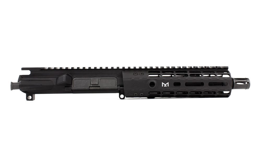 Aero Precision M4E1 Complete Upper, 8" .300 Blackout Barrel, EM-7 Gen 2 Handguard - Anodized Black