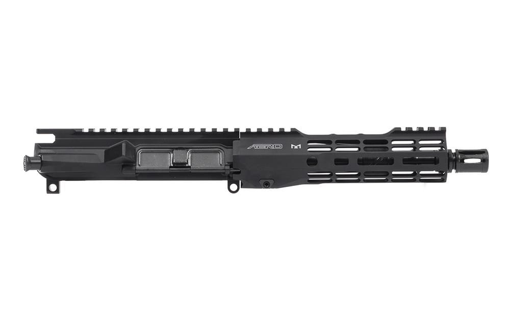Aero Precision M4E1 Threaded Complete Upper, 7.3" 5.56 Barrel, S-ONE 7" M-LOK Handguard - Anodized Black