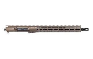 Aero Precision AR15 16" 5.56 HBAR Mid-Length Complete Upper w/ 15" M-LOK R-ONE Handguard - Kodiak Brown Anodized