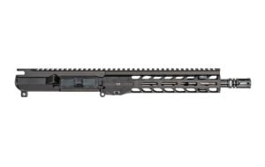 Aero Precision M4E1 Threaded 10.5" 5.56 Carbine No Forward Assist Complete Upper w/ 9.3" M-LOK Slimline Handguard - Anodized Black