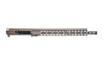 Aero Precision M4E1 Threaded 16" .223 Wylde Mid-Length No Forward Assist Complete Upper w/ 15" Slimline Handguard - Kodiak Brown Anodized