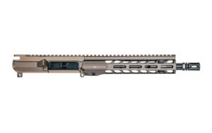 Aero Precision M4E1 Threaded 10.5" 5.56 Carbine No Forward Assist Complete Upper w/ 9.3" Slimline Handguard - Kodiak Brown Anodized
