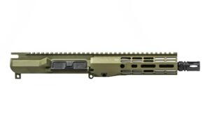 Aero Precision M4E1 Threaded 8" 5.56 Pistol No Forward Assist Complete Upper w/ 7.3" R-ONE M-LOK Handguard - Bazooka Green Cerakote