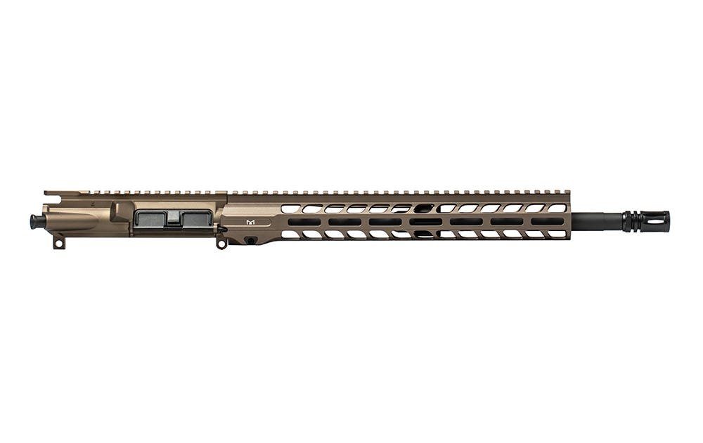 Aero Precision AR15 16" 5.56 Carbine-Length M4 QPQ Barrel Complete Upper 13.5" Slimline Handguard Left Handed - Anodized Black