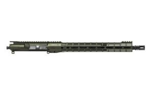 Aero Precision AR15 Left Handed 14.5" 5.56 Carbine-Length M4 QPQ Complete Upper w/ 13.5" Slimline Handguard - Anodized
