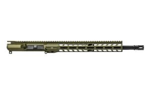 Aero Precision M4E1 Threaded 16" 5.56 Carbine-Length M4 QPQ No Forward Assist Complete Upper W/ 13.5" Slimline Handguard - OD Green Anodized
