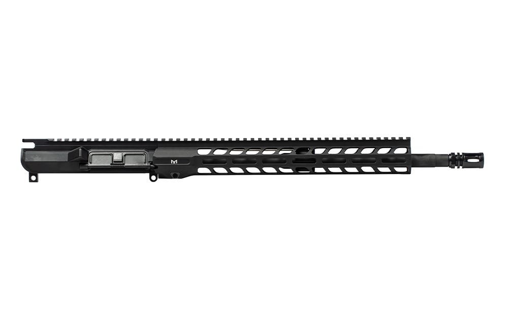 Aero Precision M4E1 Threaded 16" 5.56 Carbine Length M4 CHM/PH Barrel No Forward Assist Complete Upper W/ 13.5" Slimline Handguard - Anodized Black