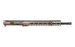 Aero Precision M4E1 Threaded 16" 5.56 Mid-Length HBAR QPQ No Forward Assist Complete Upper w/ 13.5" Slimline Handguard - Kodiak Brown Anodized