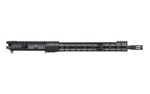 Aero Precision M4E1 Threaded PRO Complete Upper, 16.3" 5.56 CHF Mid-Length Barrel w/ 15" ATLAS S-ONE M-LOK HG - Anodized Black
