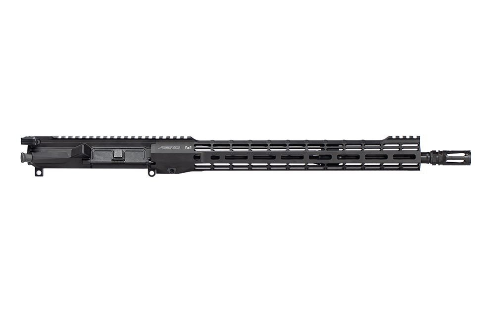 Aero Precision M4E1 Threaded PRO Complete Upper, 16.3" 5.56 CHF Mid-Length Barrel w/ 15" ATLAS S-ONE M-LOK HG - Anodized Black