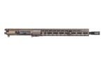 Aero Precision M4E1 Threaded Complete Upper, 16.3" 5.56 CHF Mid-Length Barrel w/ 15" R-ONE M-LOK HG with BCG and Charging Handle - Kodiak Brown Anodized