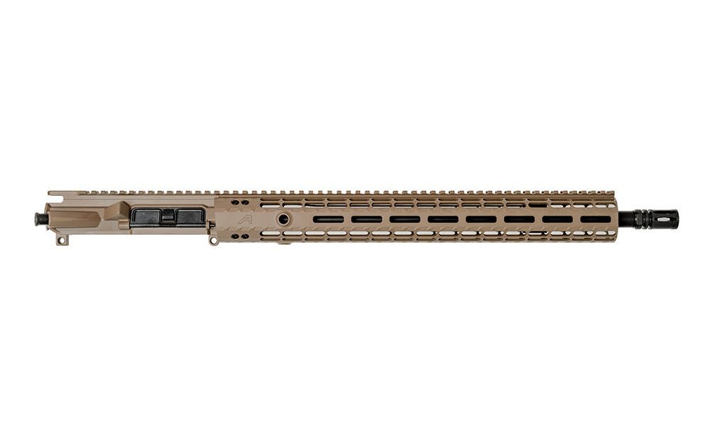 Aero Precision M4E1 Complete Upper, 18" 5.56 Rifle Length SPR Barrel, EM-15 Gen 2 Handguard - FDE Cerakote