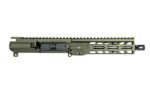 Aero Precision M4E1 Threaded Complete Upper No FA, 8" .300 Pistol-Length Blackout Barrel w/ 7.3" Slimline Handguard - OD Green Anodized